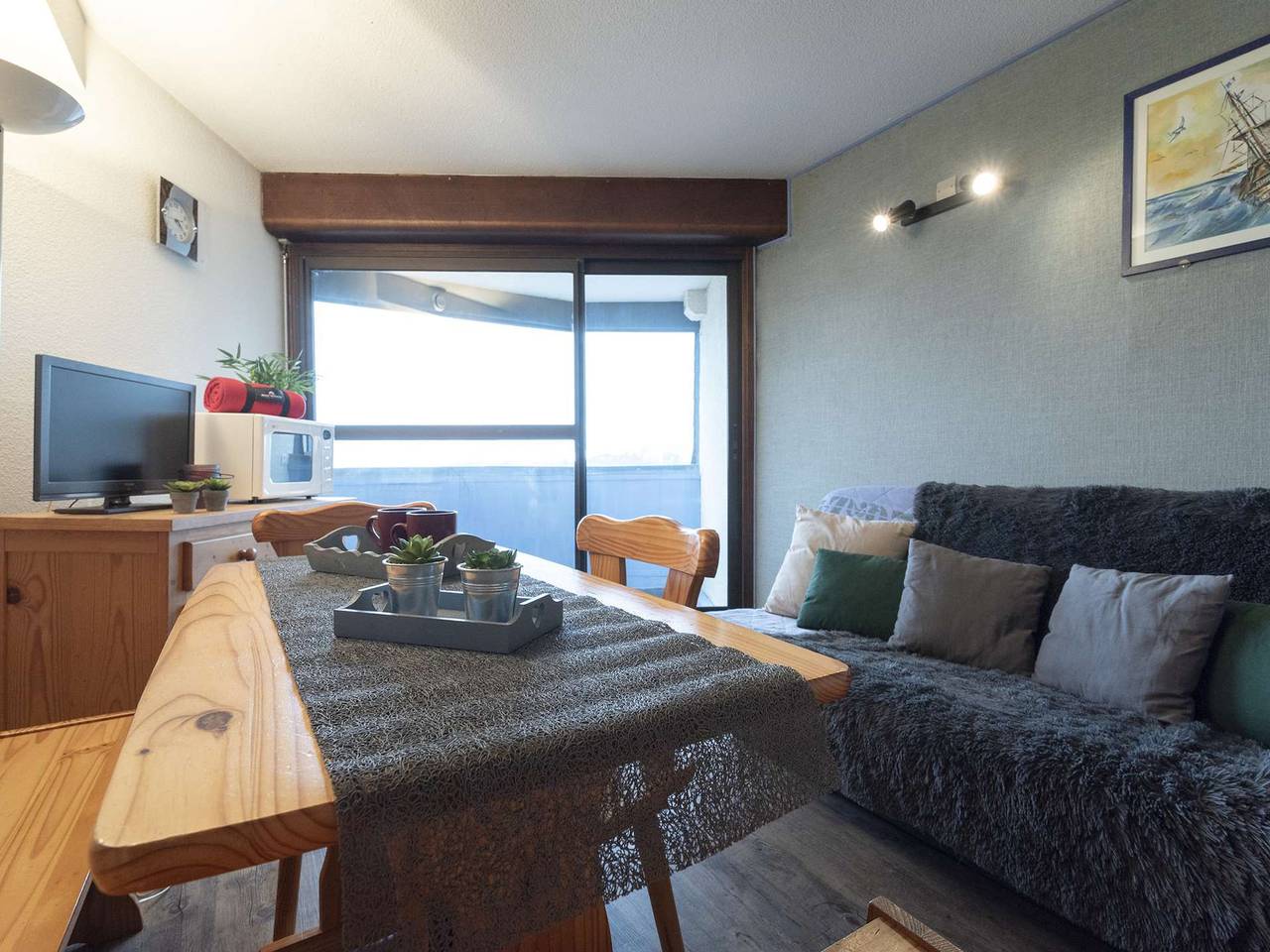 Estudio entero, Estudio para 4 pers cerca de pistas en Saint-Lary-Soulan, próximo a comercio in Saint-Lary-Soulan, Parque nacional de los Pirineos