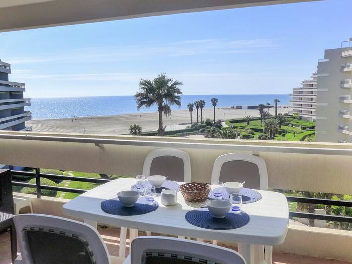 Apartamento para 5 personas, con Terraza y Jardín en Canet-en-Roussillon