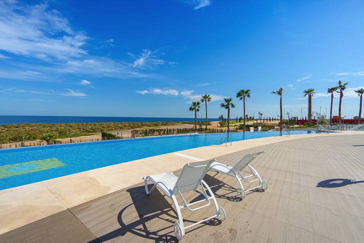 Apartamento para 4 personas, con piscina además de jardín y terraza, Familias con niños en Pulpí