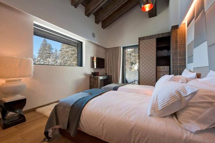 Gîte pour 12 personnes, avec piscine et jacuzzi ainsi que sauna et jardin à Icogne - 2