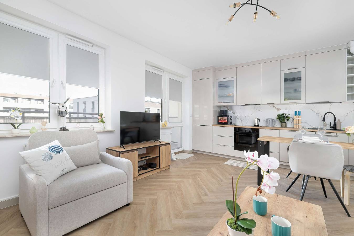 Ganzes Studio, Stylish Studio with a Balcony   Close to Downtown in Lublin, Lublin und Umgebung