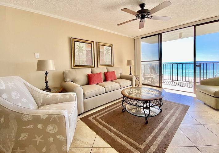 Vacation rental for 4 people, with pool and yard as well as sauna and hot tub, with pets in Panama City (Florida)