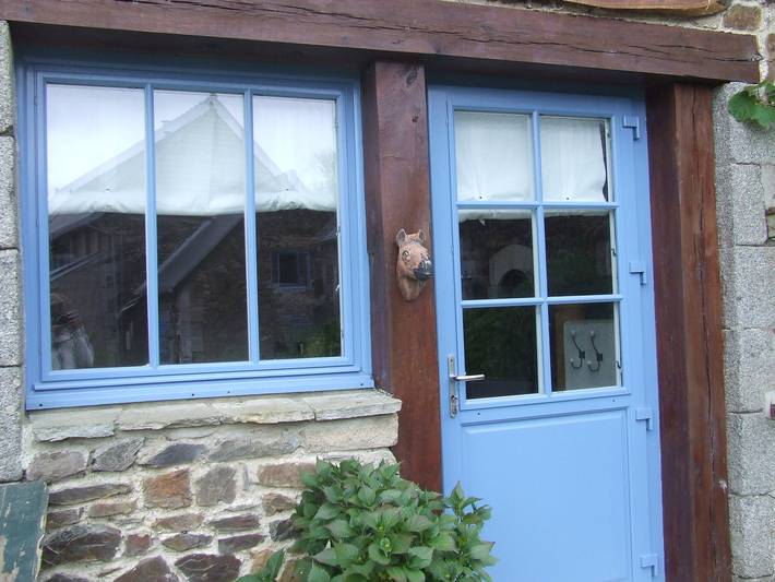 Gîte pour 6 personnes, animaux acceptés à Hengoat