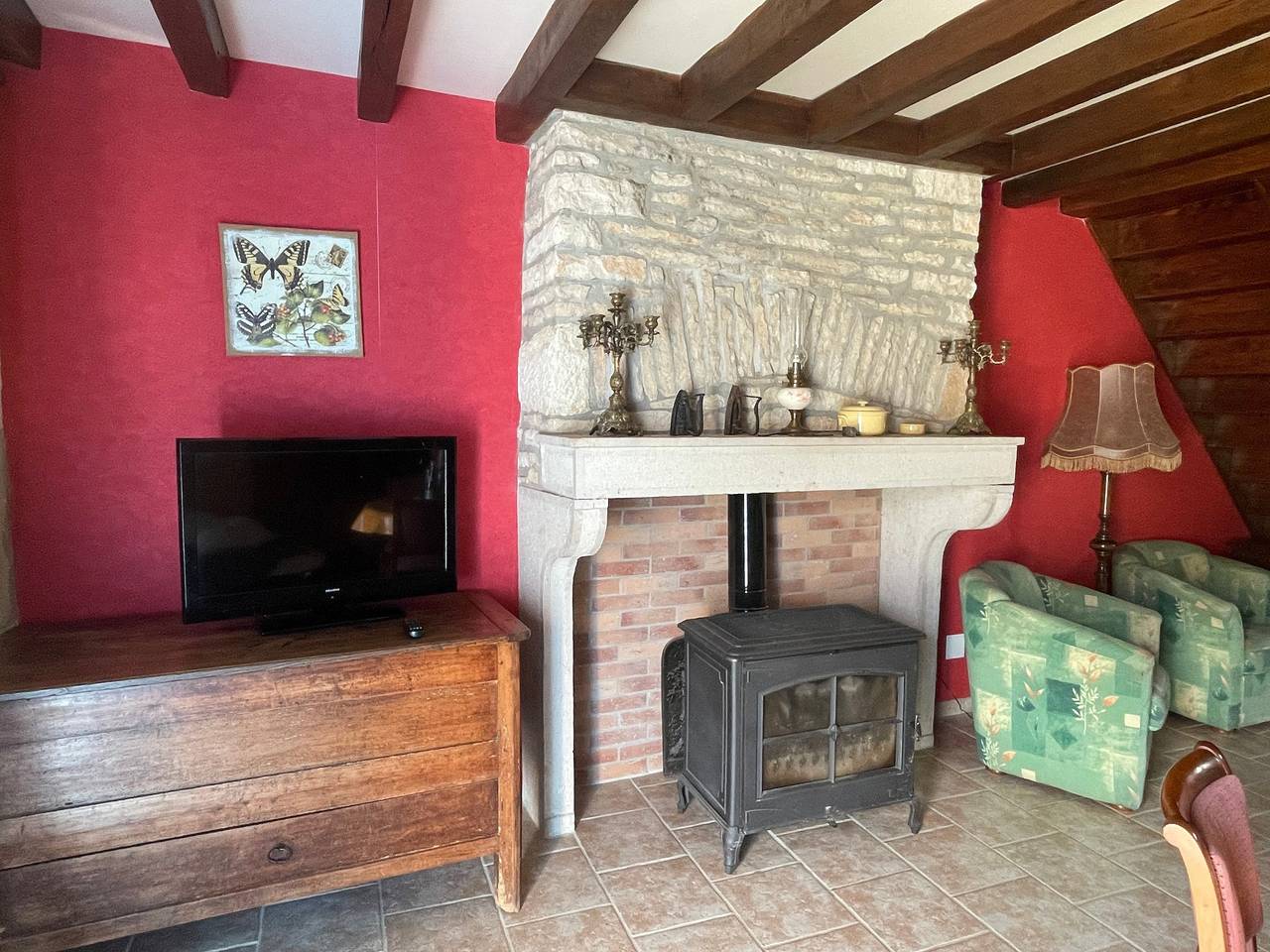 Ferienhaus 'Chez Pauline' mit privatem Garten in Massangis, Region Avallon