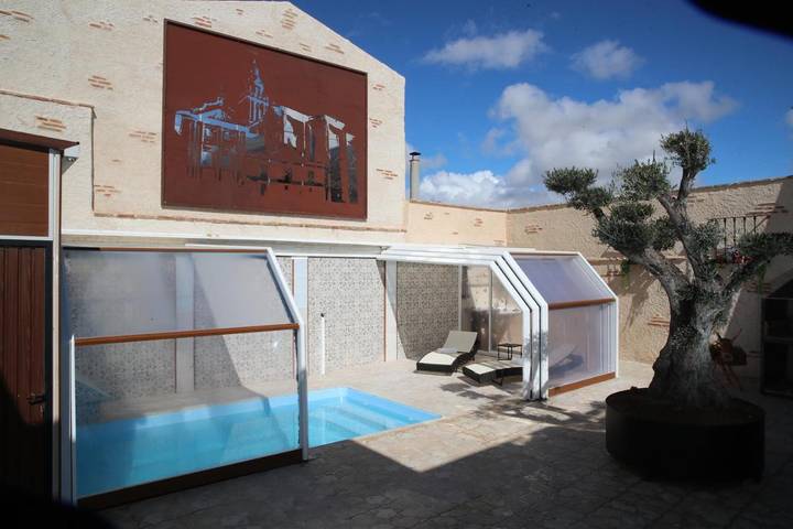 Casa rural con piscina para 2 personas, con terraza además de piscina y jardín en Provincia de Valladolid - 4