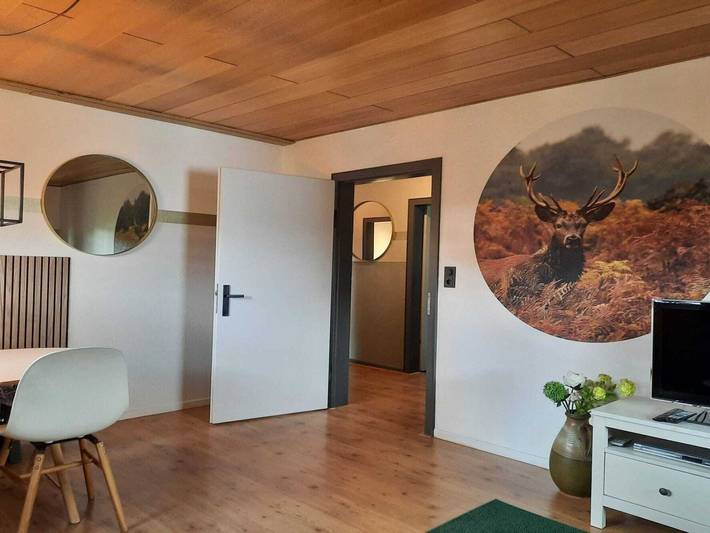 Ganze Wohnung, Ferienwohnung für 8 Personen mit Garten in Willingen, die Mittelgebirge
