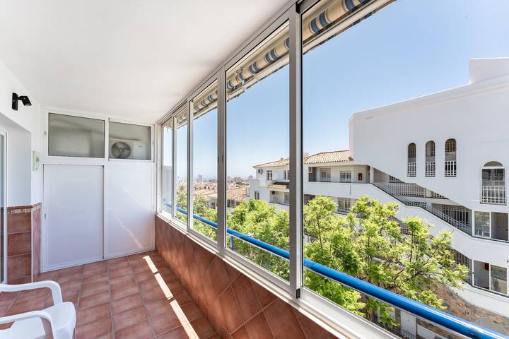 Ganze Wohnung, Ferienwohnung 'Fuengirola Los Pacos Vistamar' mit Meerblick, Wi-Fi und Klimaanlage in Los Pacos, Fuengirola