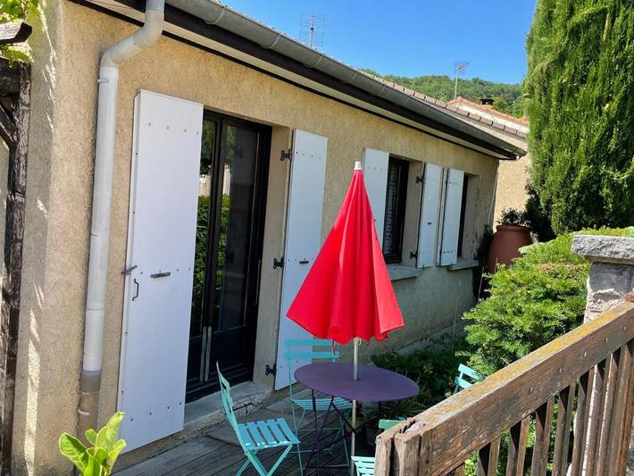 Location de vacances pour 8 personnes, avec vue et jardin à Crest - 3