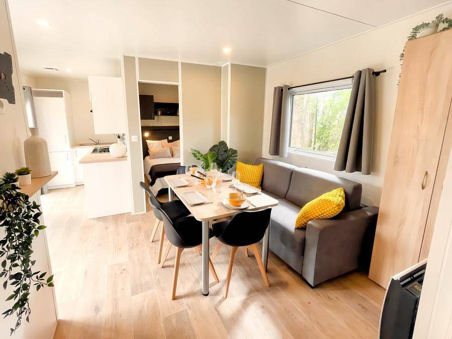 Camping Du Vieux Verger Ty Noul - Mobilhome 6 personas - Premium - Jonagold - 3 habitaciones - Sábado in Névez, Côte de Cornouaille