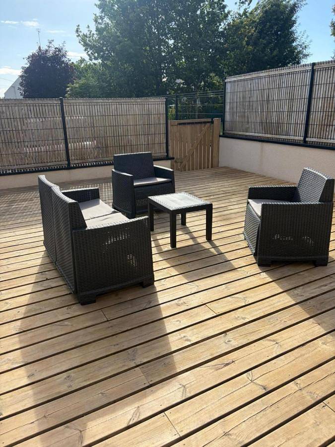 Location de vacances pour 5 personnes, avec vue et terrasse, animaux acceptés dans Molac