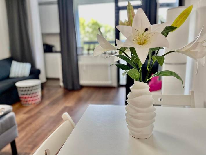 Ferienwohnung für 4 Personen, mit Balkon und Ausblick sowie Seeblick in Nürnberg - 2