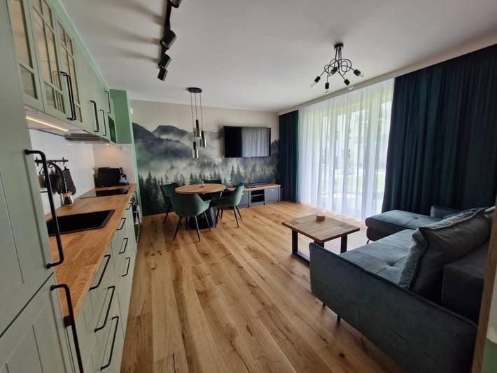 Apartament wakacyjny dla 3 osób, z ogród, zwierzęta dozwolone w Słupsk