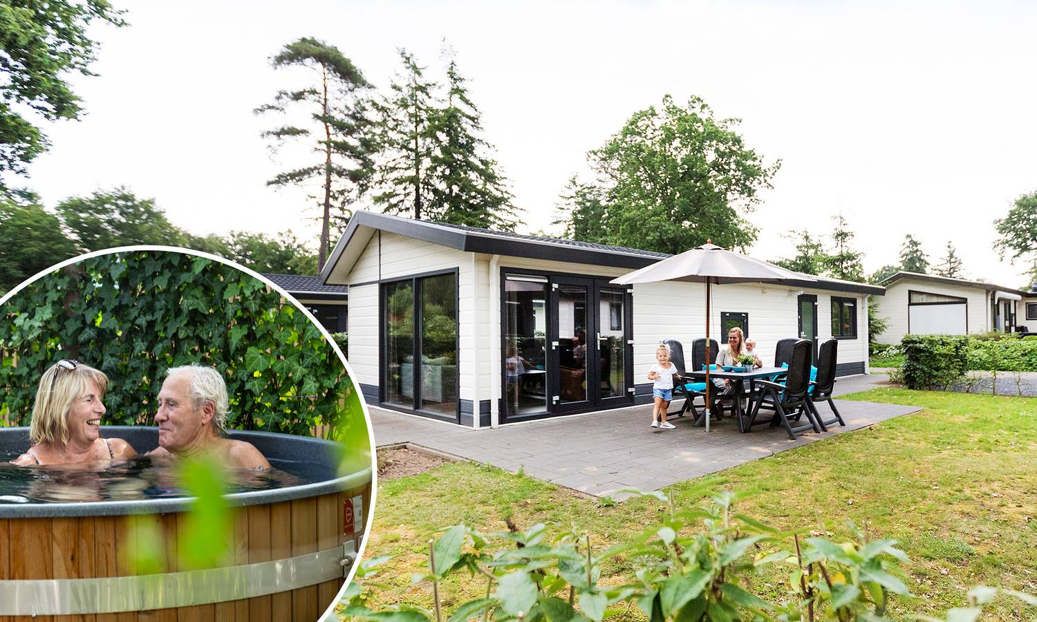 Bospark Ede — Parel 4 personen Wellness (Hottub) in Ede, Hoge Veluwe