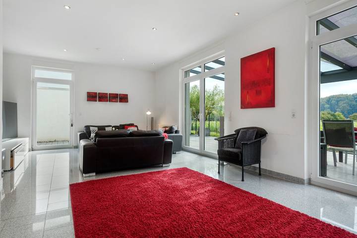 Ferienvilla Exklusiv! mit Bergblick, privater Terrasse und WLAN in Deggenhausertal, Region Bodensee-Oberschwaben
