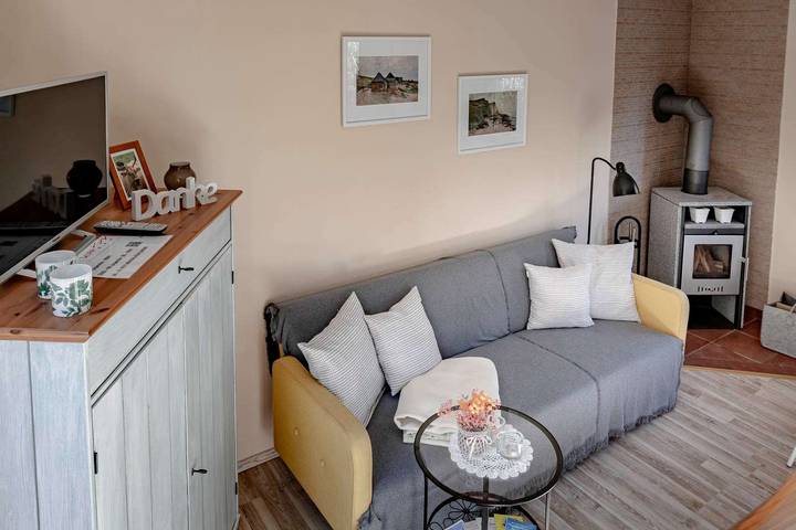 Ferienhaus für 4 Personen, mit Garten