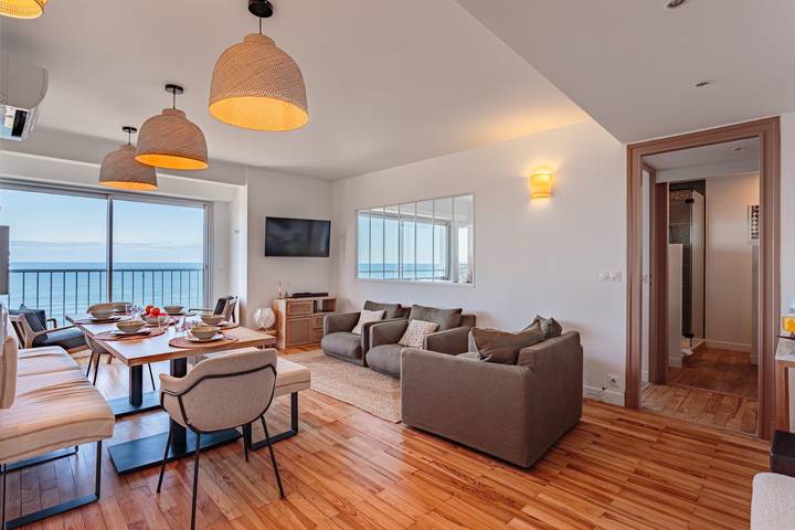 Gîte pour 6 personnes, avec balcon, adapté aux familles dans Grande Plage (Biarritz) - 2