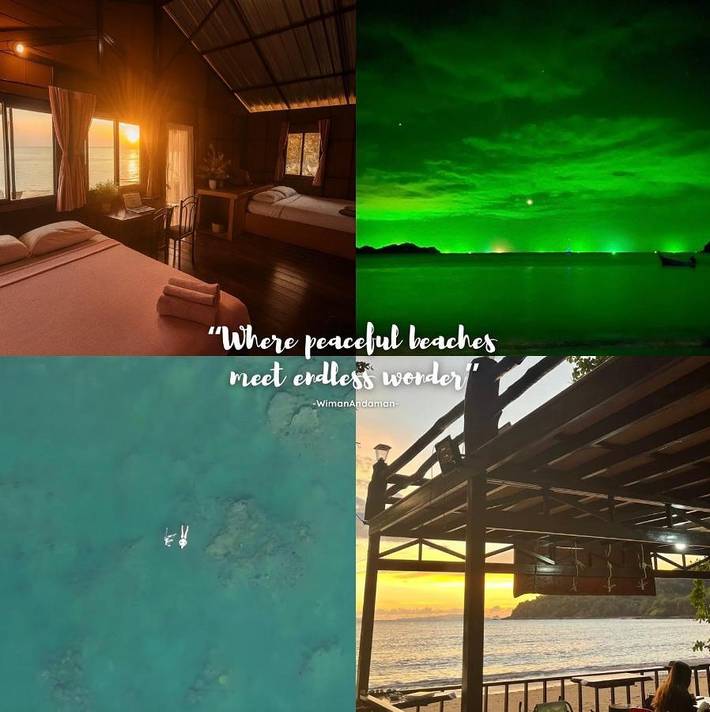 Maison d’hôte pour 2 personnes, avec vue ainsi que jardin et terrasse, animaux acceptés dans Koh Chang Ranong - 2