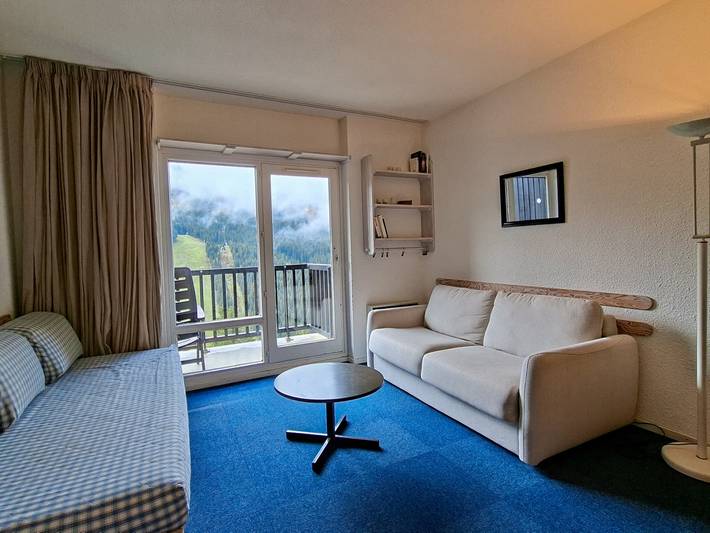 Chalet pour 4 personnes, avec balcon dans Flaine