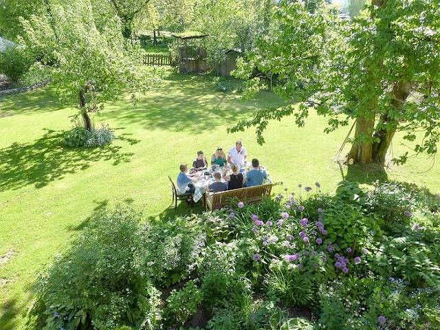 Ferienhaus für 4 Personen, mit Balkon und Balkon/Terrasse sowie Garten