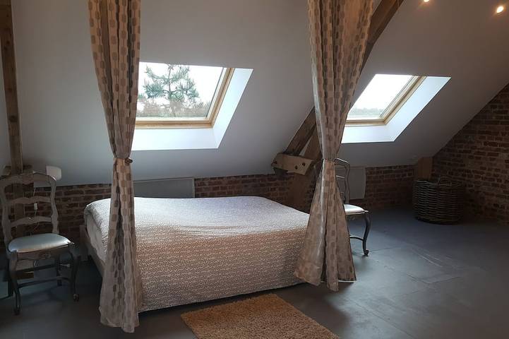 Gîte pour 12 personnes, avec balcon à Steenbecque - 4