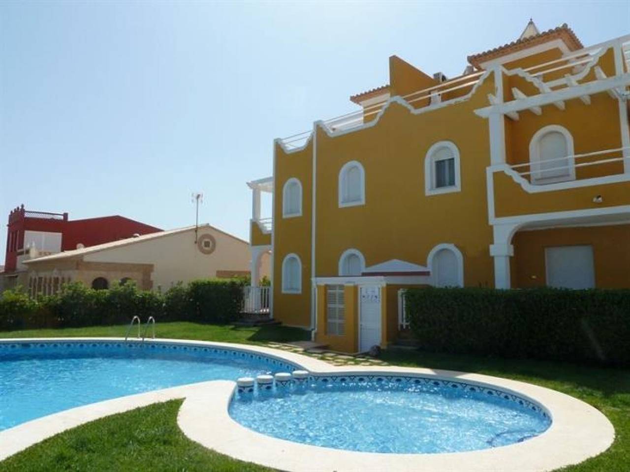 Maison de ville au bord de la mer avec terrasse privée et climatisation - Els Poblets in Almadrava, Costa Blanca