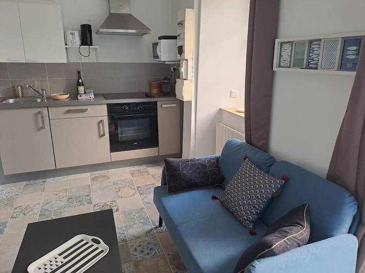 Gîte pour 2 personnes, avec terrasse dans Plage De La Banche Binic - 3
