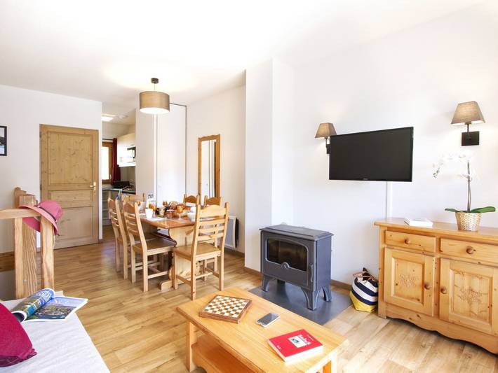 Location de vacances pour 6 personnes, avec terrasse et sauna, animaux acceptés à Valmeinier - 3