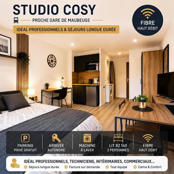 Gîte pour 2 personnes à Maubeuge