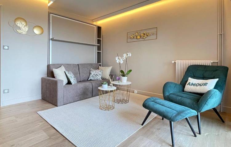 Gîte pour 2 personnes, avec jardin et vue dans Gare De Gentilly - 3