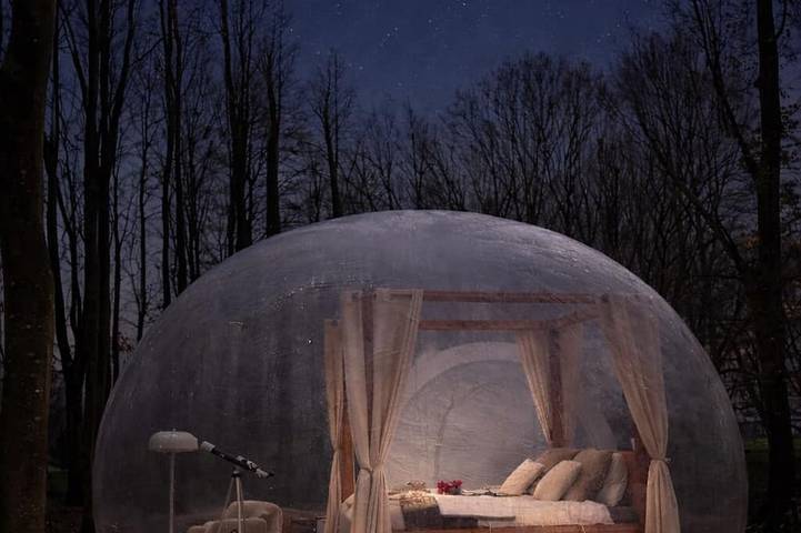 Lodge für 2 Personen, mit Whirlpool und Garten - 1