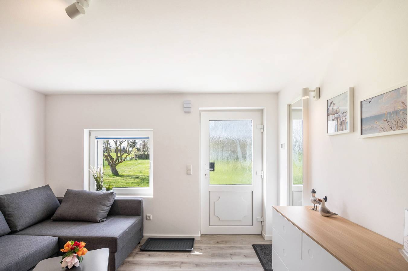 Ganze Wohnung, Ferienwohnung 'Strandnahe Ferienwohnung 4' mit privater Terrasse, privatem Garten und Wlan in Dierhagen Ost, Dierhagen