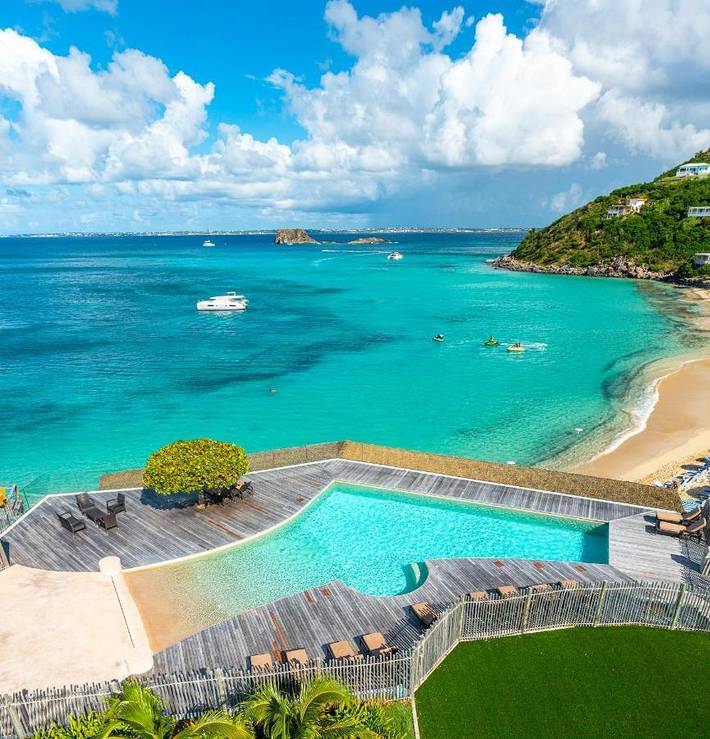 Hôtel pour 2 personnes, avec vue ainsi que jardin et piscine dans Baie de Grand Case - 2