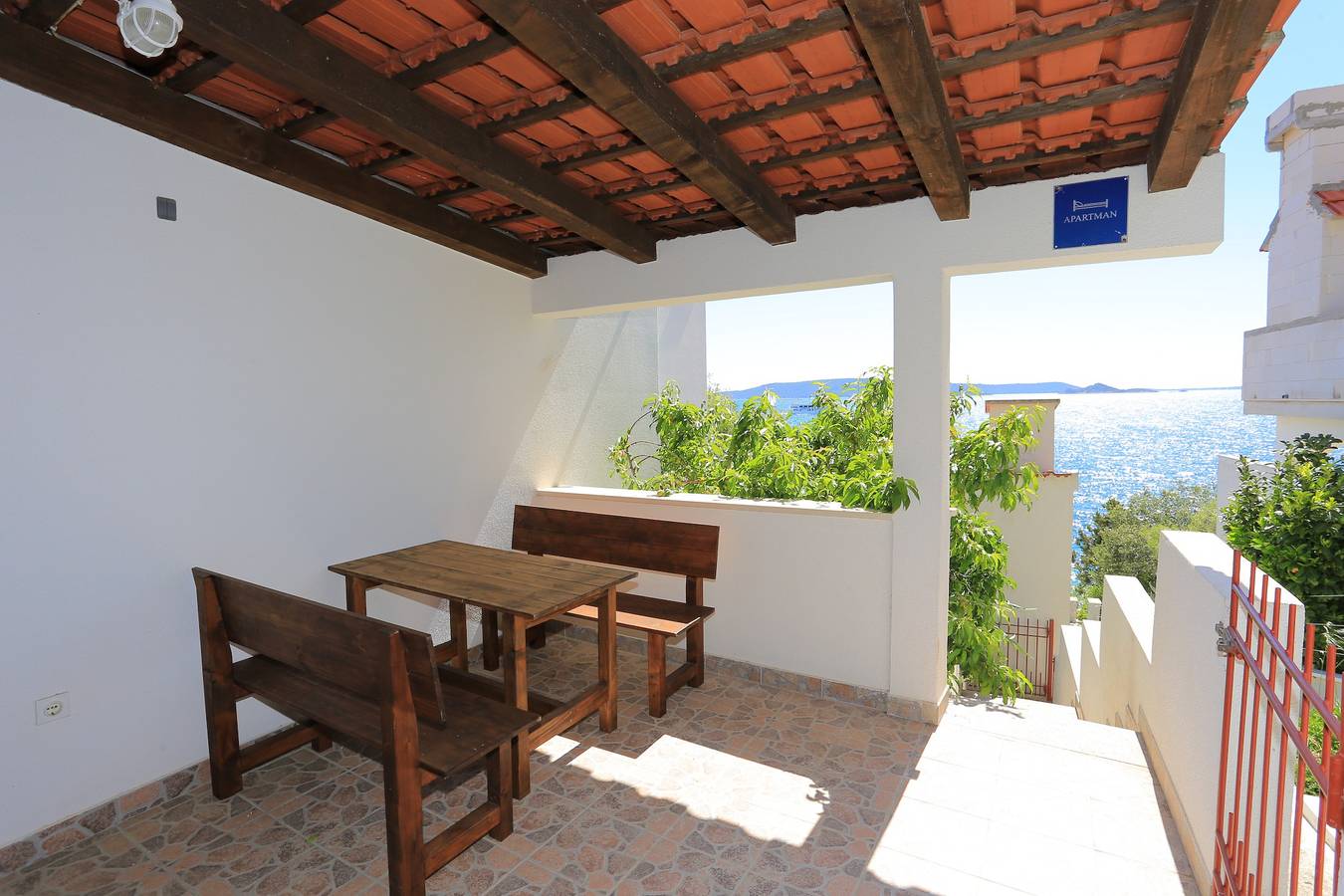 Entire apartment, Two bedroom apartment near beach Okrug Donji, Čiovo A-2977-a in Okrug Donji, Ciovo