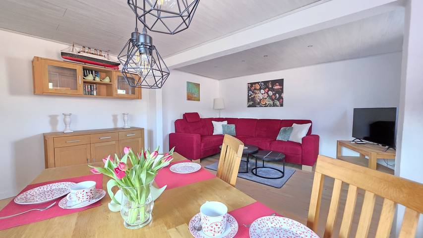 Ferienhaus für 4 Personen, mit Garten und Terrasse in Eilsum