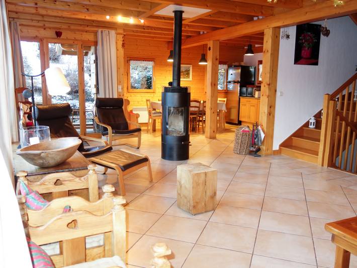 Chalet pour 8 personnes, avec jardin dans Massif du Mont-Blanc - 2