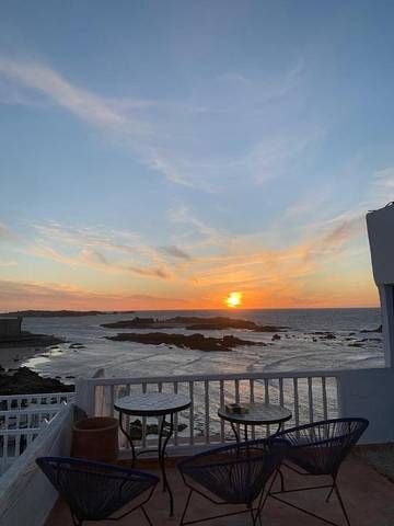Chambre d’hôte pour 2 personnes, avec vue et terrasse, animaux acceptés à Essaouira