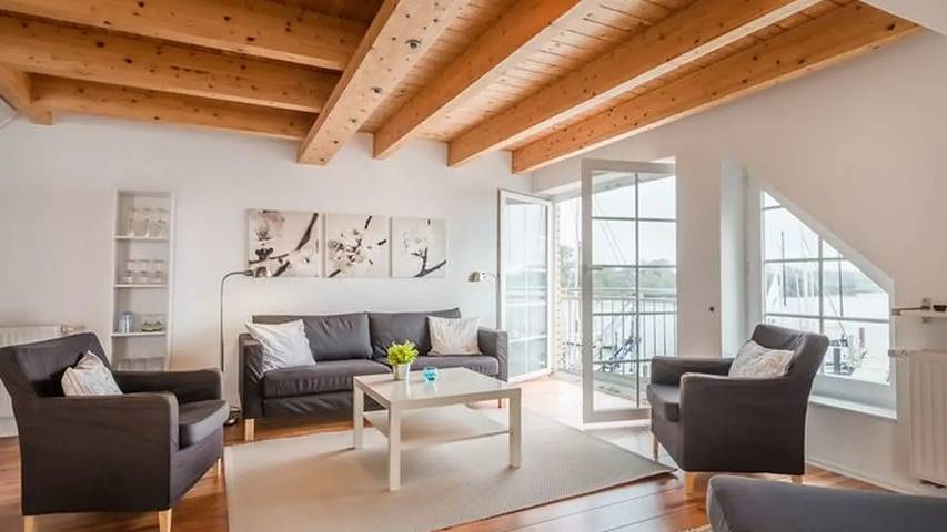 Ferienwohnung für 4 Personen, mit Balkon, mit Haustier in Arnis