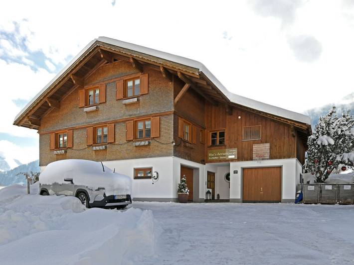 Ferienwohnung für 6 Personen, mit Terrasse und Sauna sowie Ausblick in Au - 4