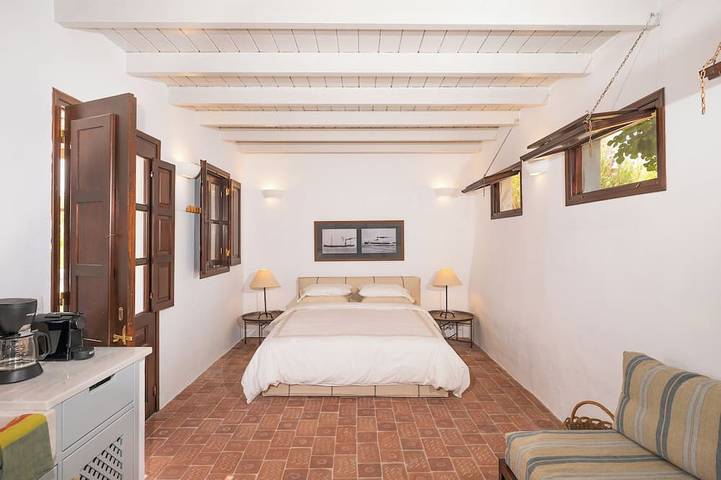Small house in the fields in Patmos