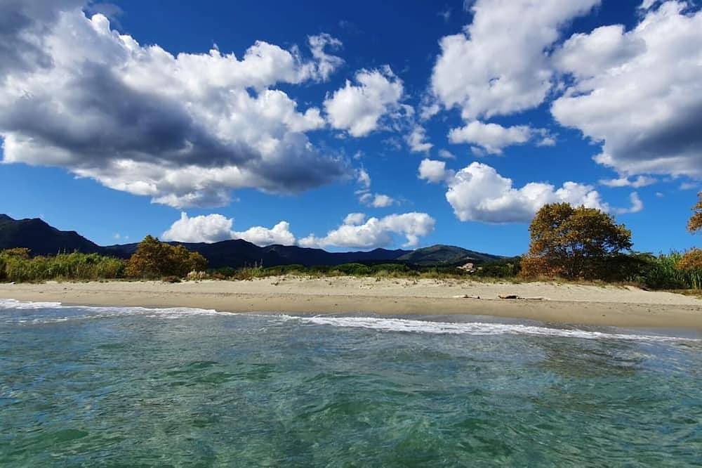 Mini-Villa am Meer in Poggio-Mezzana, Corte und Umgebung
