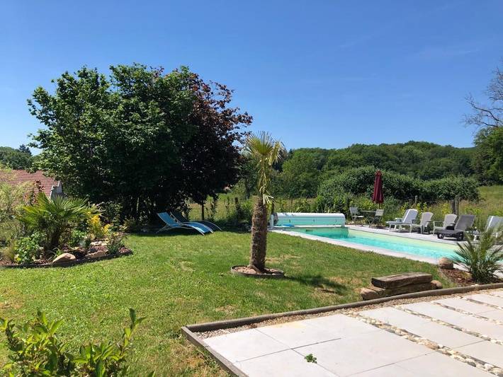 Appartement de vacances pour 2 personnes, avec vue et jardin ainsi que terrasse et piscine dans Haute-Saône - 2