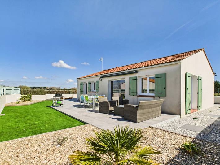 Villa pour 6 personnes, avec jardin à Saint-Hilaire-de-Riez