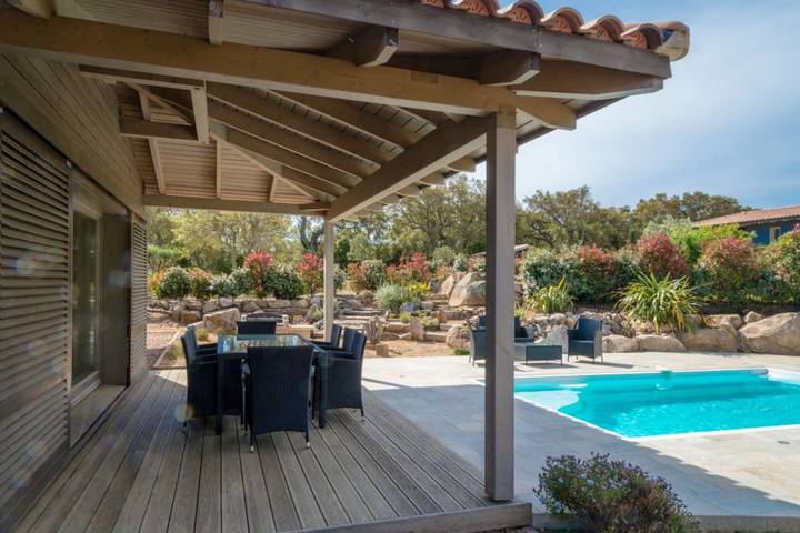 Villa mit pool für 8 Personen, mit Terrasse und Garten sowie Pool auf Korsika