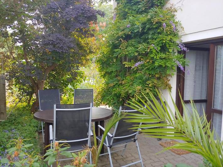 Ferienwohnung für 4 Personen, mit Terrasse und Garten sowie Ausblick in Weißenberg