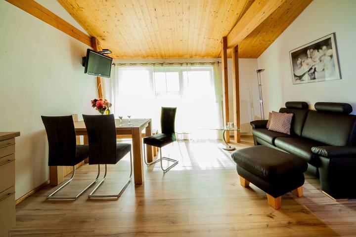 Ganze Wohnung, Ferienwohnung '60qm, 2 Schlafzimmer' mit Balkon und WLAN in Radolfzell am Bodensee, Hegau