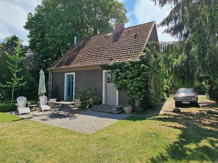 Pommernhaus Charmanter Josephinenhof Sauna Kamin Boot - im Naturpark in Ahlbeck bei Ueckermünde, Vorpommern Greifswald