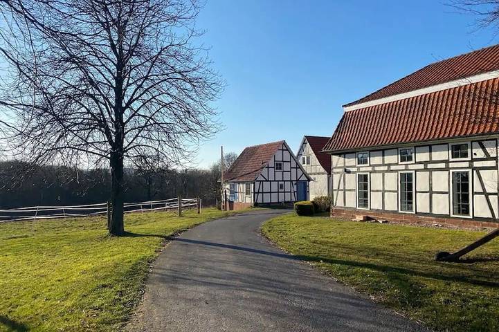 Ferienhaus für 5 Personen, mit Terrasse und Garten, mit Haustier in Wanfried