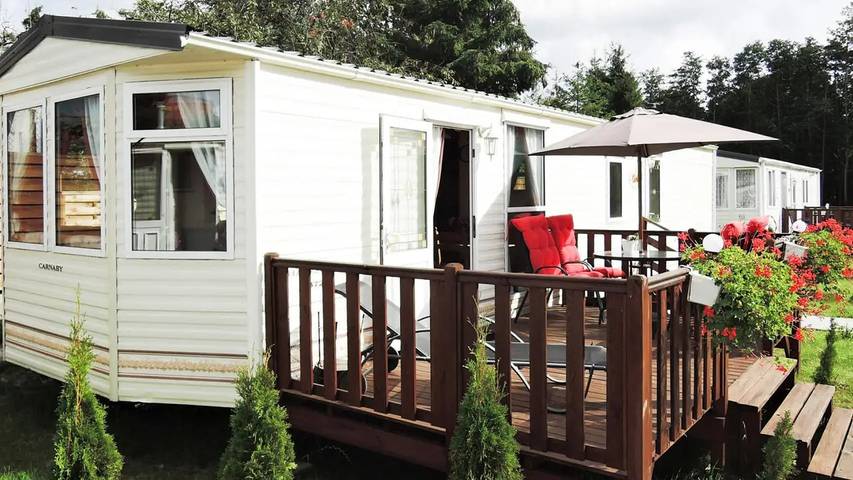 Camping für 4 Personen, mit Garten, mit Haustier in Polnische Ostsee