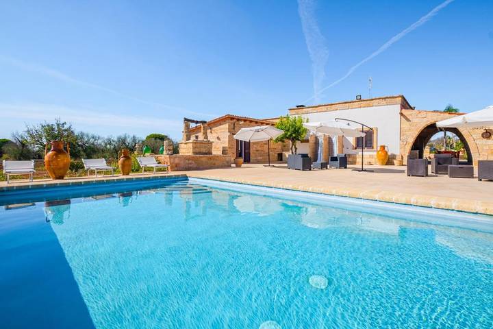 Villa per 18 persone, con Piscina e Panorama a Presicce