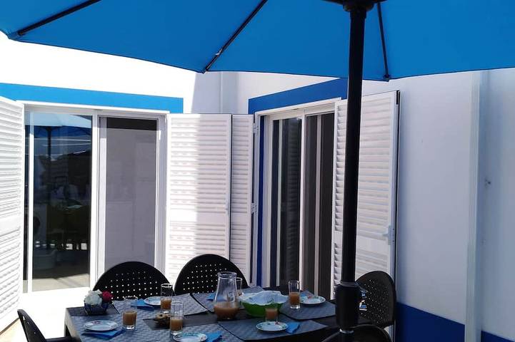 Ferienhaus für 7 Personen, mit Terrasse